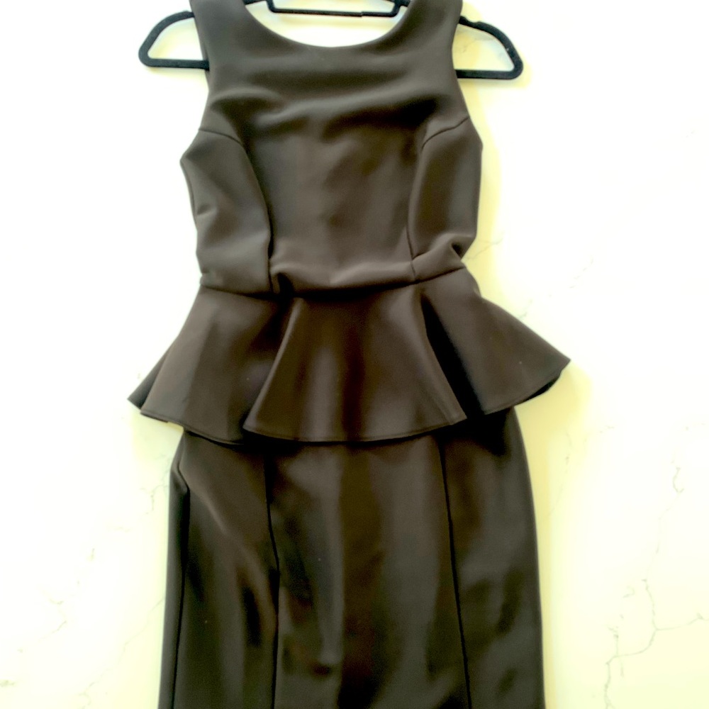 Black cocktail dress worn once